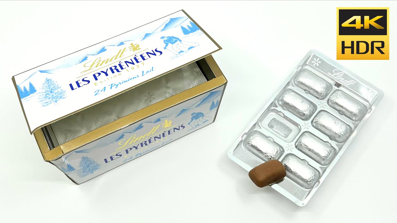 Lindt Les Pyrénéens Edition 1927 ❄️🌲⛷ 24 Pyrénéens au Lait 175g 