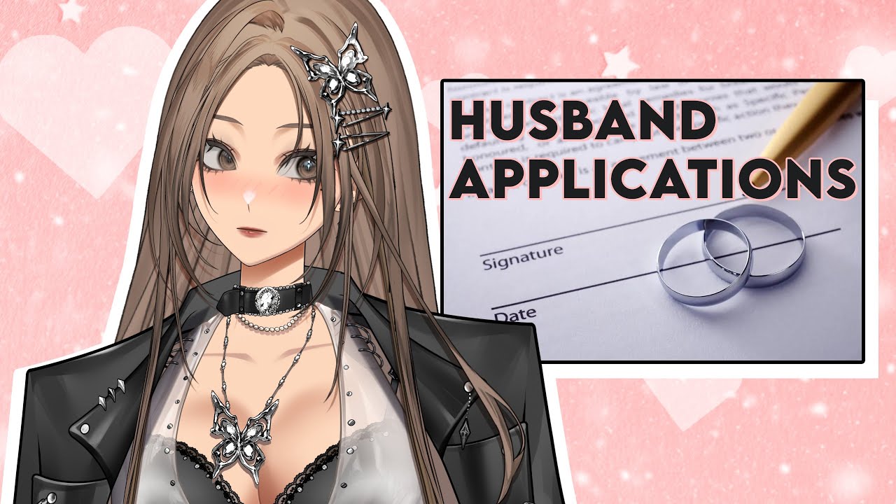 Reviewing my Husband Applications *CRINGE* [Marry Your Royal Goddess VTuber?] 💍🤍