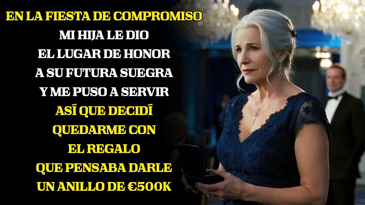 Me trató como mesera y puso a su suegra primero; cancelé regalo millonario