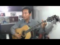 울며 헤진 부산항 ( 남인수 ) 이창직 기타연주 Dm 통기타 old kpop guitar Leechangjik