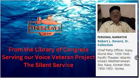 LOC TSV - Robert L. Devore, Sr. Chief Petty Office...