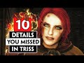 10 Small Details You Missed about Triss Merigold | THE WITCHER 3