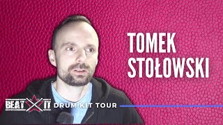 Tomek Stołowski (Tides From Nebula) presents his drum kit I Exclusively for BeatIt