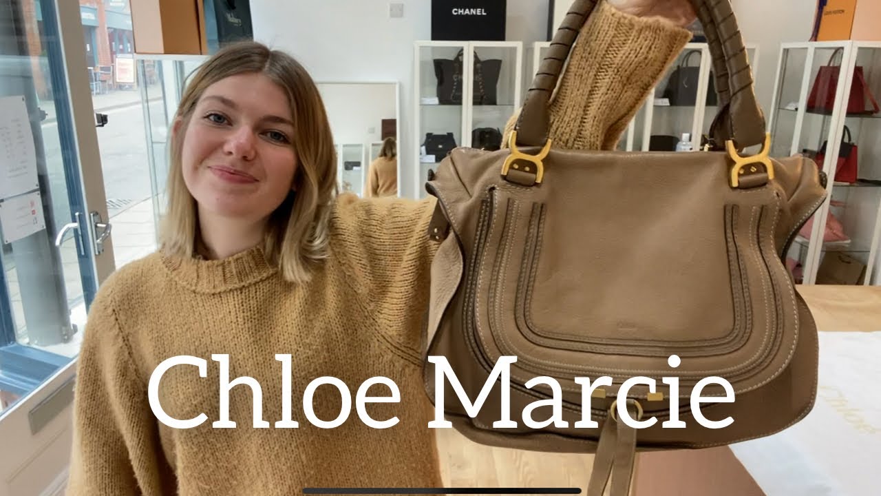 Chloé Marcie Medium Review + What Fits + Mod Shots + Pro's/Con's 