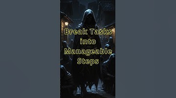 Break Tasks into Manageable Steps #shorts