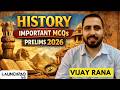 History Important MCQs | UPSC Prelims 2026 | Vijay Sir | Best IAS Academy | 9700796000