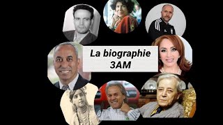 rédiger une biographie 3AM كتابة السيرة الذاتية فرنسية سنة ثالثة متوسط