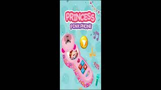 Princess Baby Phone - Kids & Toddlers Play Phone (Girls Pretend Play Toy Musical Mobile Cell Phone) screenshot 1