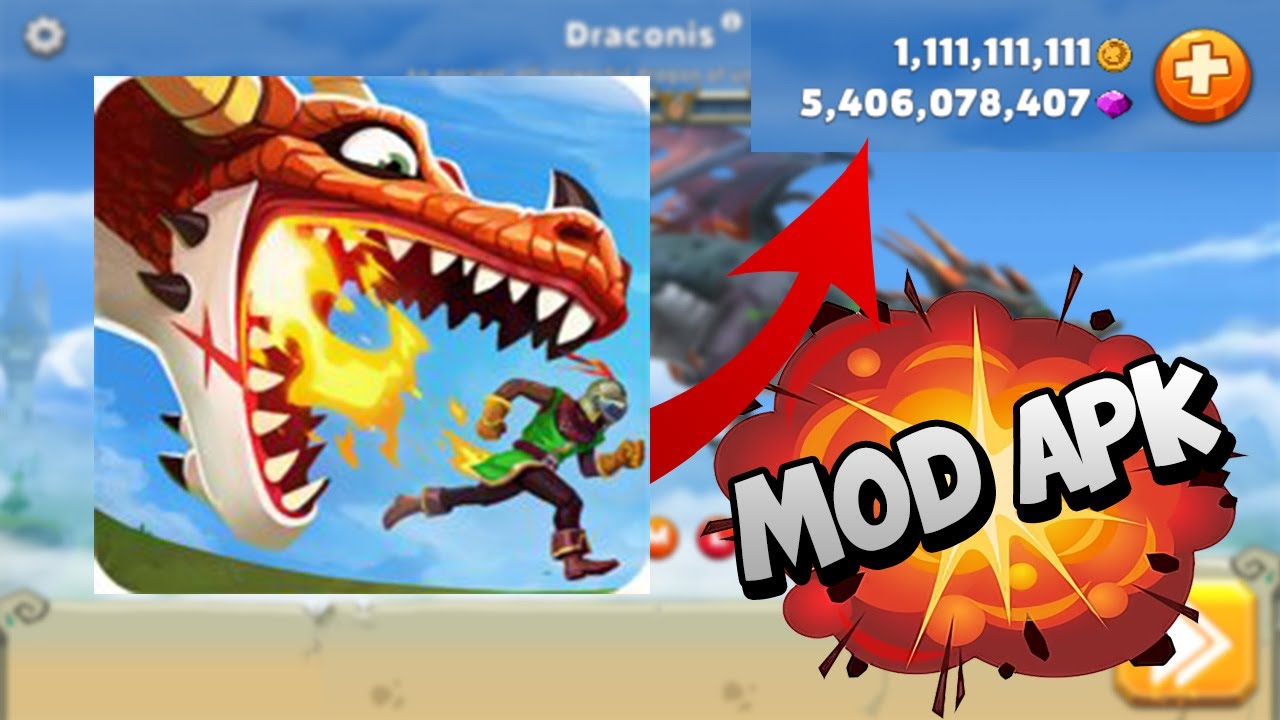 Hungry Dragon Mod APK Última Versión 2019 Todo Infinito [v1.31]