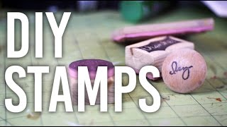 How to Make Custom Stamps - DIY How to Make Custom Stamps - DIY