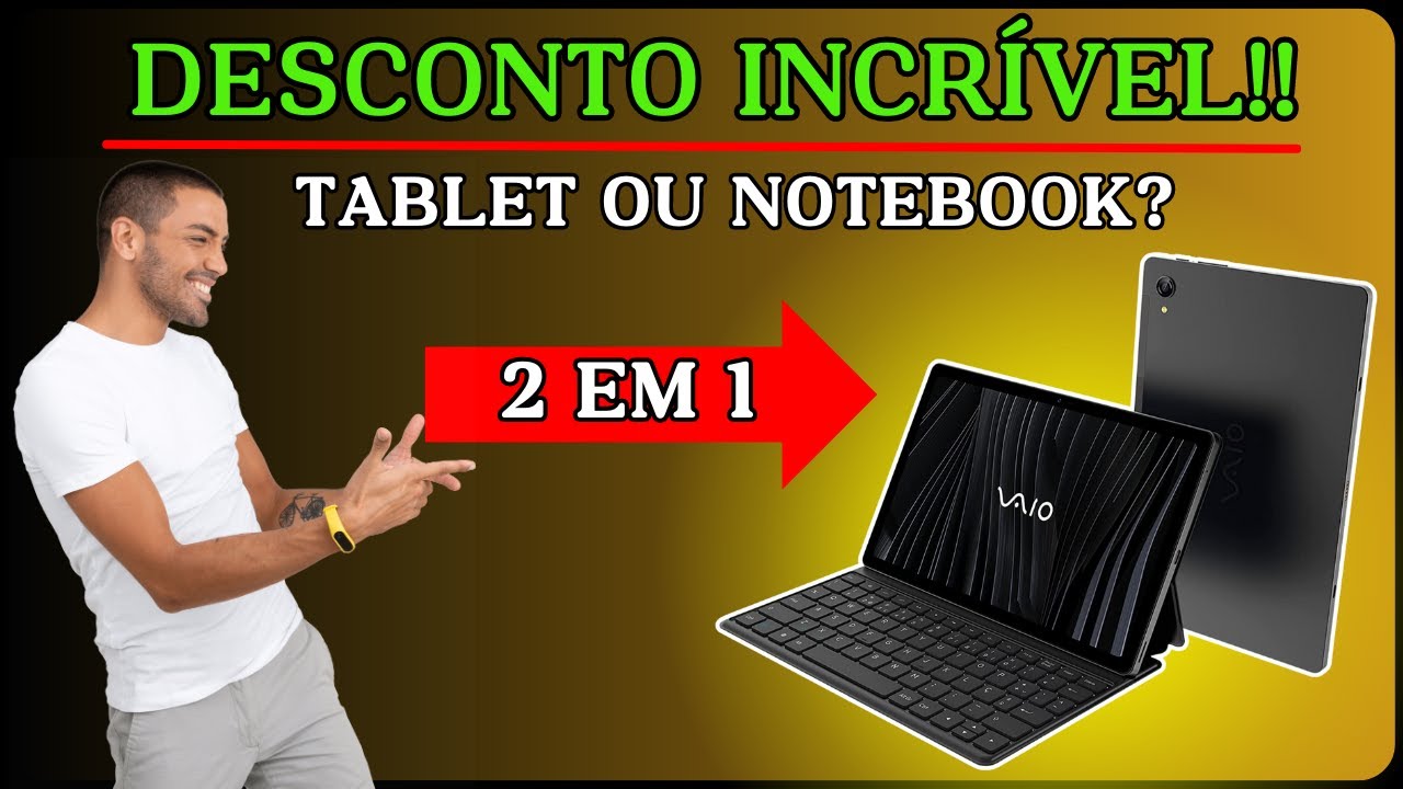 Tablet Vaio TL10 🔥Tablet ou Notebook? Descubra o Tablet Vaio TL10