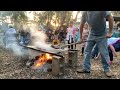 Traditional Florida Oyster Roast
