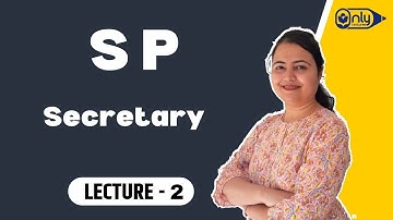 11th Std |Secretarial Practice | MH BOARD| Chapter 1- Secretary | Lecture 2 | Preeti Soni Bhandari