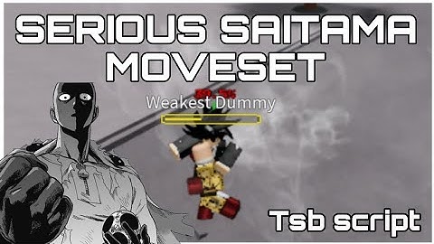 *OP* Serious Saitama Moveset Script | tsb script | The strongest battlegrounds script | OP