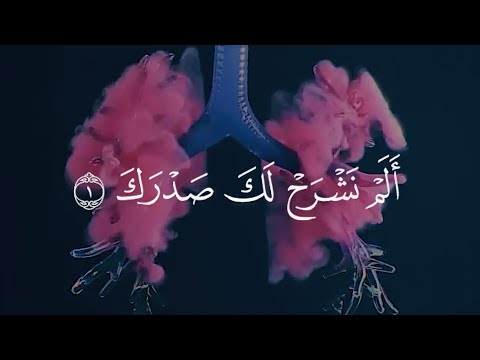 الم نشرح لك صدرك
