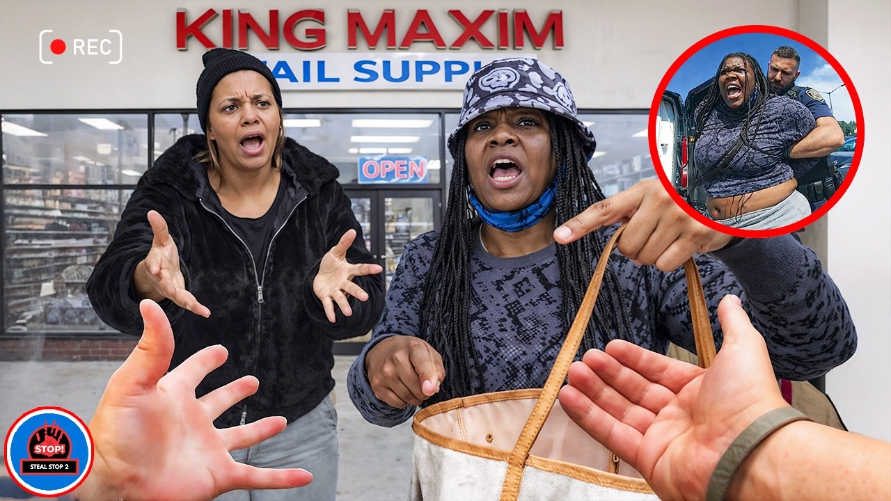 Police Surprise King Maxim Nail Supply Shoplifters $26,000 in Merchandise Walk Into a Police Trap228