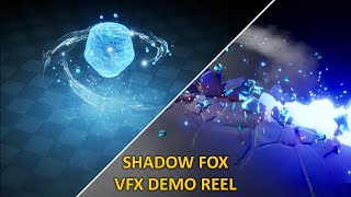 Shadow Fox VFX Demo Reel (Water Ice ball summon and Lightning Ground Destruction)