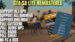 WAJIB COBA!!! GTA SA LITE REMASTERED STYLE DEFINITIVE EDITION