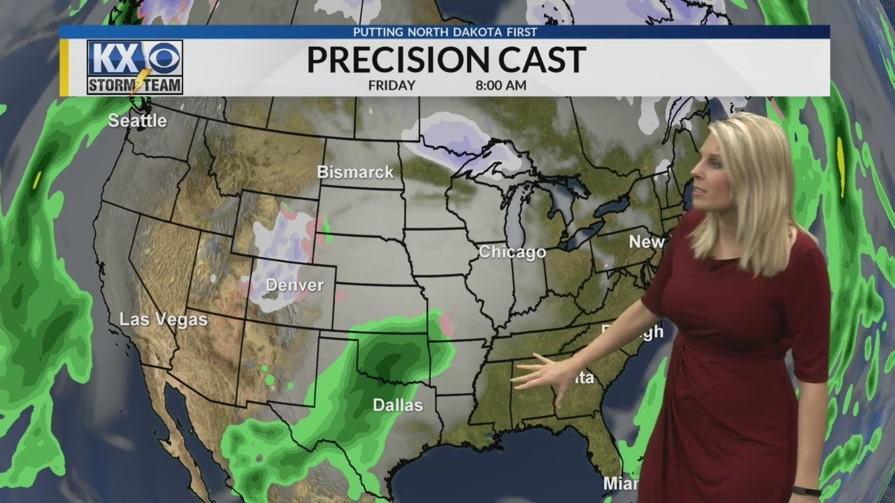 A Dry Weather Pattern Sets Up Through The Weekend - YouTube