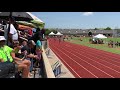 501 Touchdown King 100m dash 13u 2019 AAU Regionals