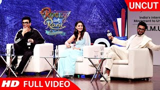 Rocky Aur Rani Ki Prem Kahani Promotion | Alia Bhatt, Ranveer Singh And Karan Johar Interview