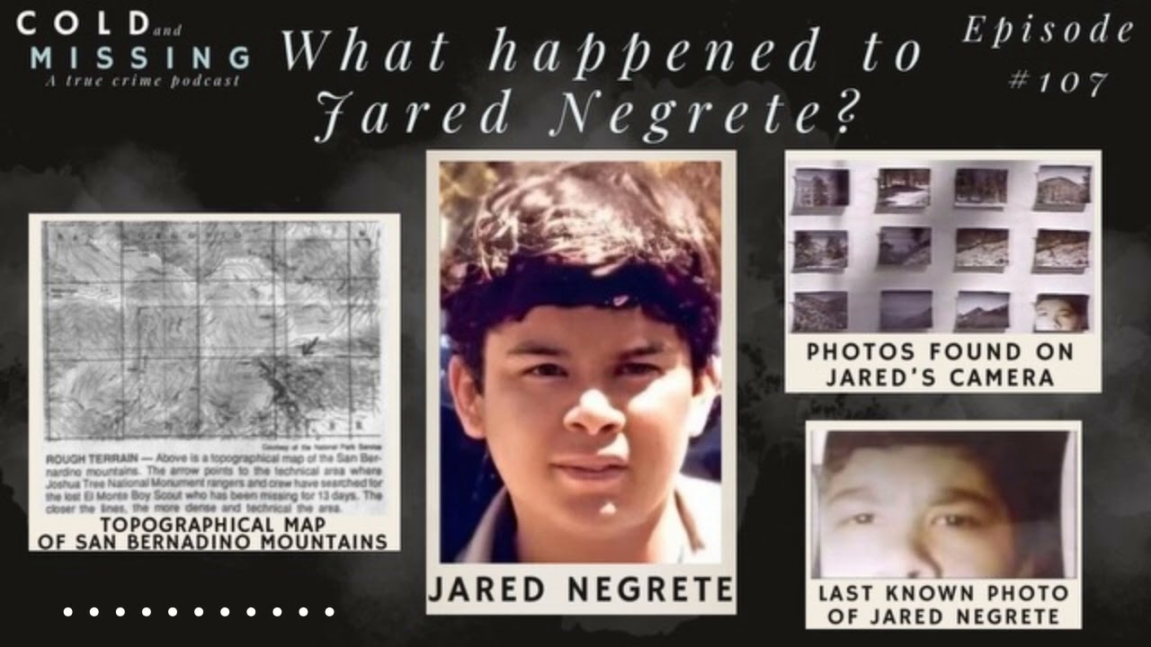 Cold and Missing: Jared Negrete Cold and Missing: Jared Negrete