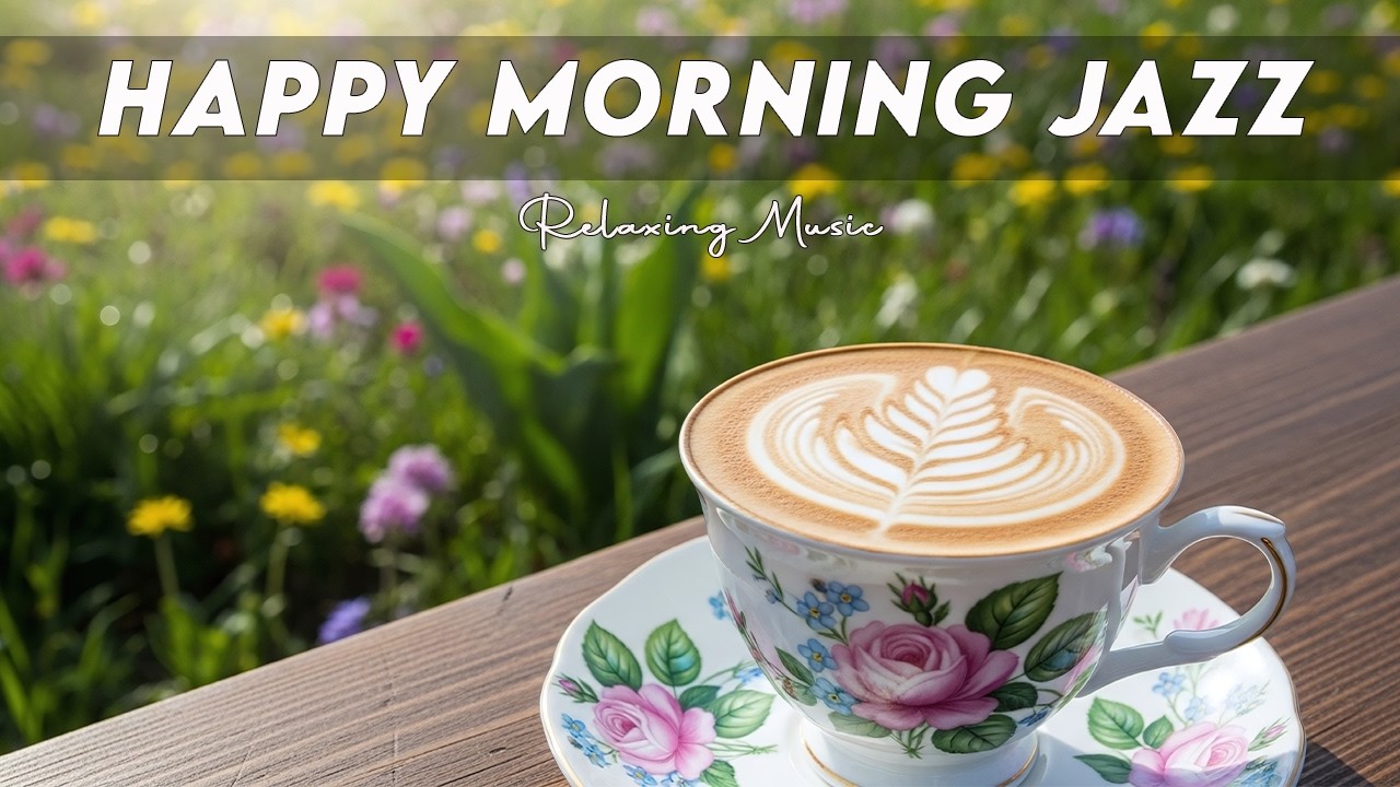 Spring Coffee Music ☕ Soft Relaxing Jazz & Positive Bossa Nova Instrumental for Happy Moods