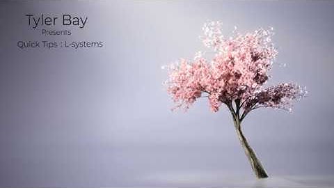 Quick Tips : Houdini L-systems : Tyler Bay