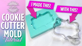 This Actually WORKED! Using COOKIE CUTTERS to Make a DIY Silicone Mold for Resin Art