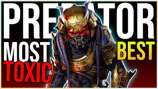 Gold Samurai Predator Most Toxic Build In Predator Hunting Grounds Gameplay Best Melee One Shot