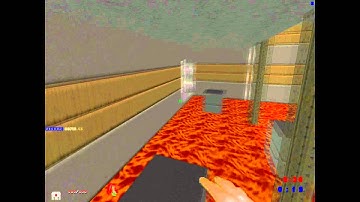 JumpMaze MAP43 "Lava Laboratory" in 0:40