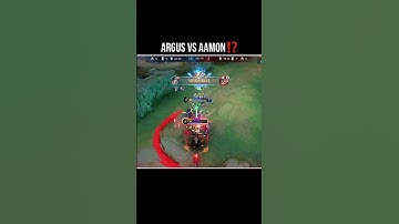 Argus vs aamon #shorts #mobilelegends #argus #aamon #mlbb