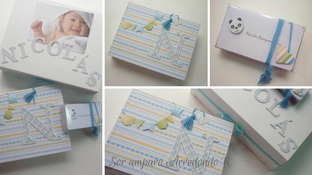 Álbumes para bebés con fundas 