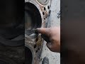 Mercedes actros truck engine dismantle (how to remove piston from engine block from all engine)