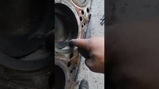 Mercedes actros truck engine dismantle (how to remove piston from engine block from all engine)