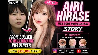 UGLY GIRL to MODEL by Body Modification - Airi Hirase’s Extreme Transformation