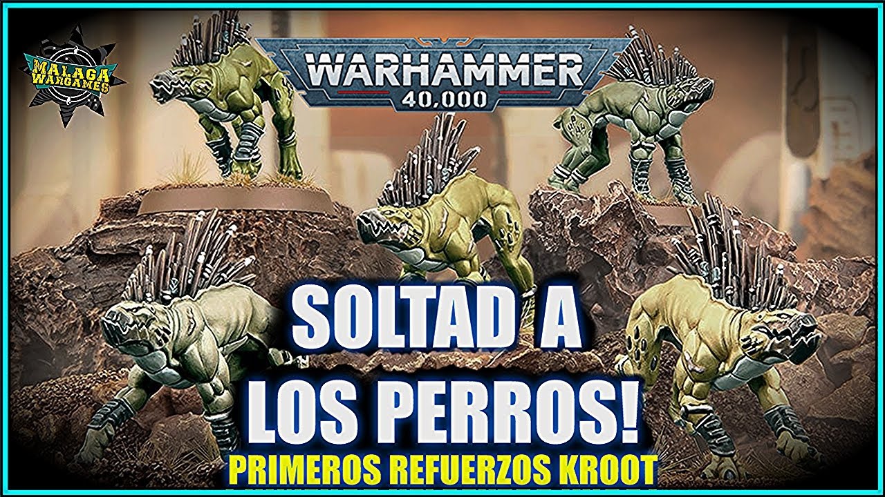 Soltad a los Sabuesos! Revelados Refuerzos Kroot Warhammer 40K