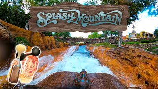 Splash Mountain at Magic Kingdom - Front POV