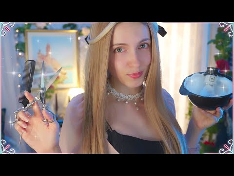 ASMR Roleplay | BARBERIA REAL con tu PROMETIDA la Princesa 💍👑 | Romance Medieval  💞
