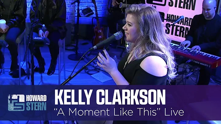 Kelly Clarkson A Moment Like This Live on the Ster...