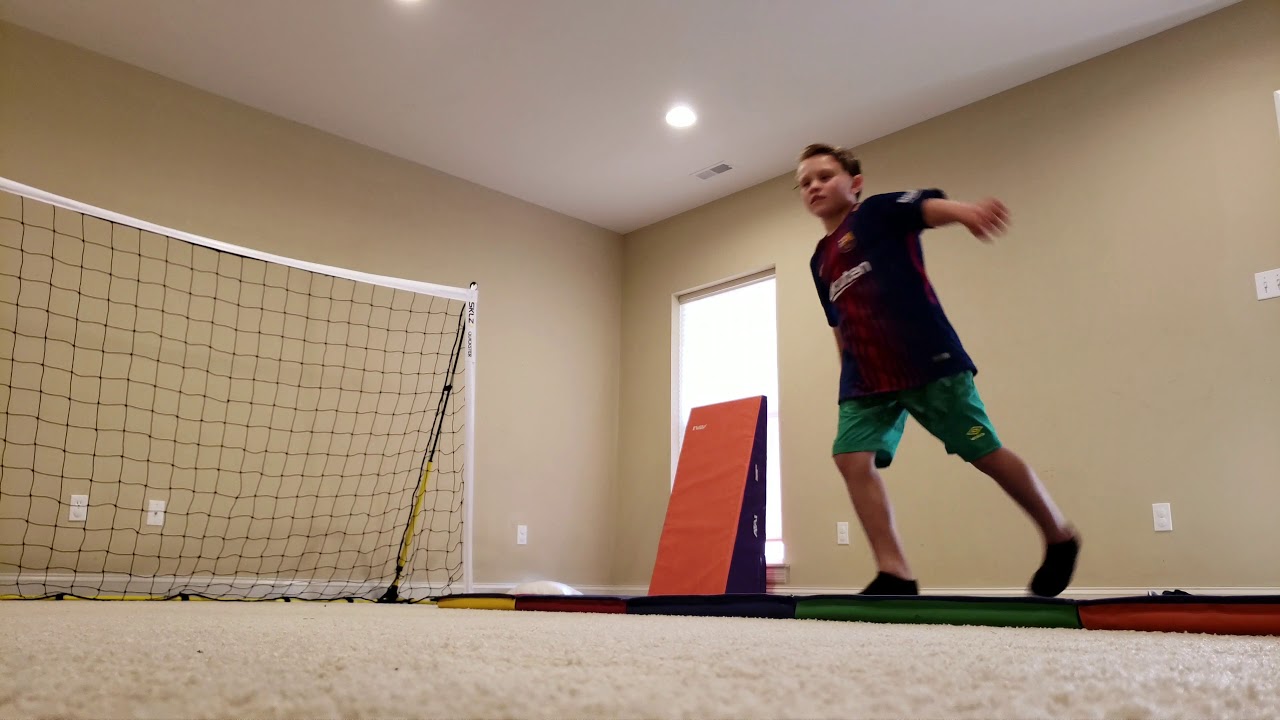 Soccer how to chest volley YouTube