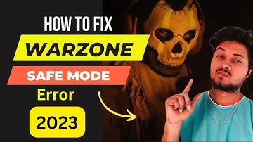 How to turn off Safe mode error massage in cod warzone/#modernwarfare2 II By borntoplaygames