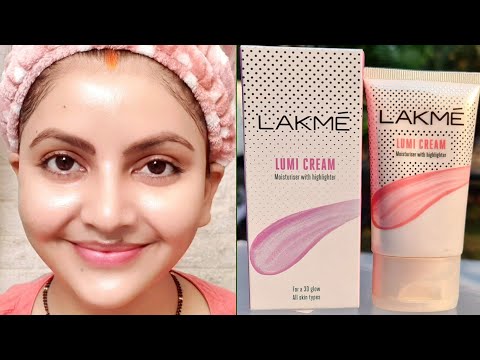 Lakme Lumi cream review | RARA | moisturiser with highlighter | 3D glow  | lakme moisturiser for all