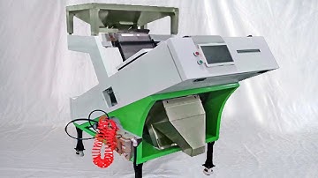Rice color sorting machine CCD optical sensor sorter for Grains seeds Équipement de tri des couleurs