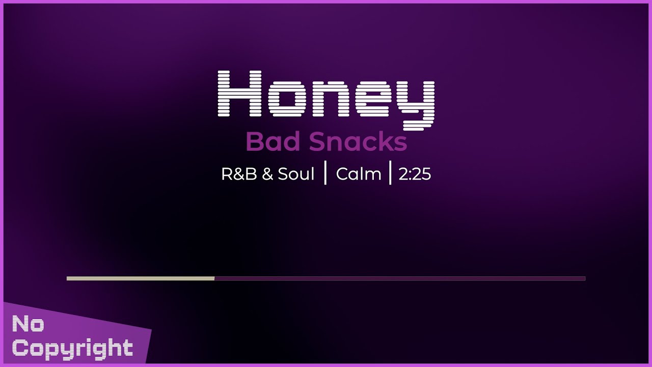 Honey | R&B Instrumental | Background Music No Copyright
