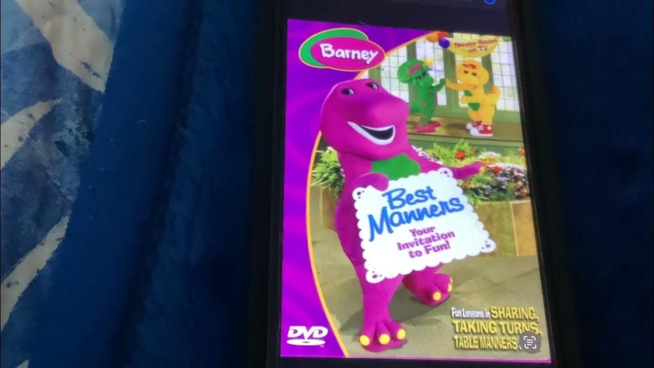 Barney Best Manners Your Invitation To Fun Part 3 Barney’s Best Manners Your Invitation Fun 2003 - YouTube