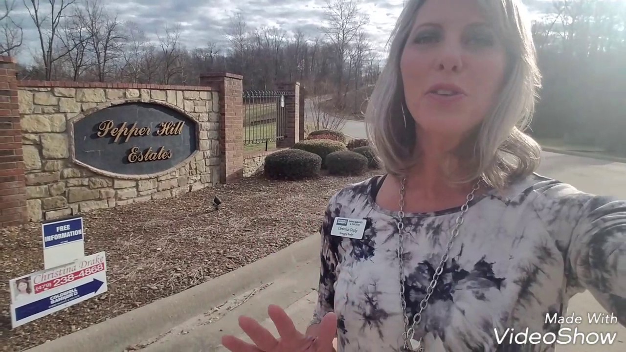 Pepper Hill Estates Subdivision in Siloam Springs Ar YouTube