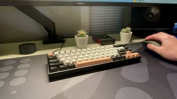 KBDFANS TOFU65 with NovelKeys NK Cream Switches Stock w/ Polycarbonate plate sound test