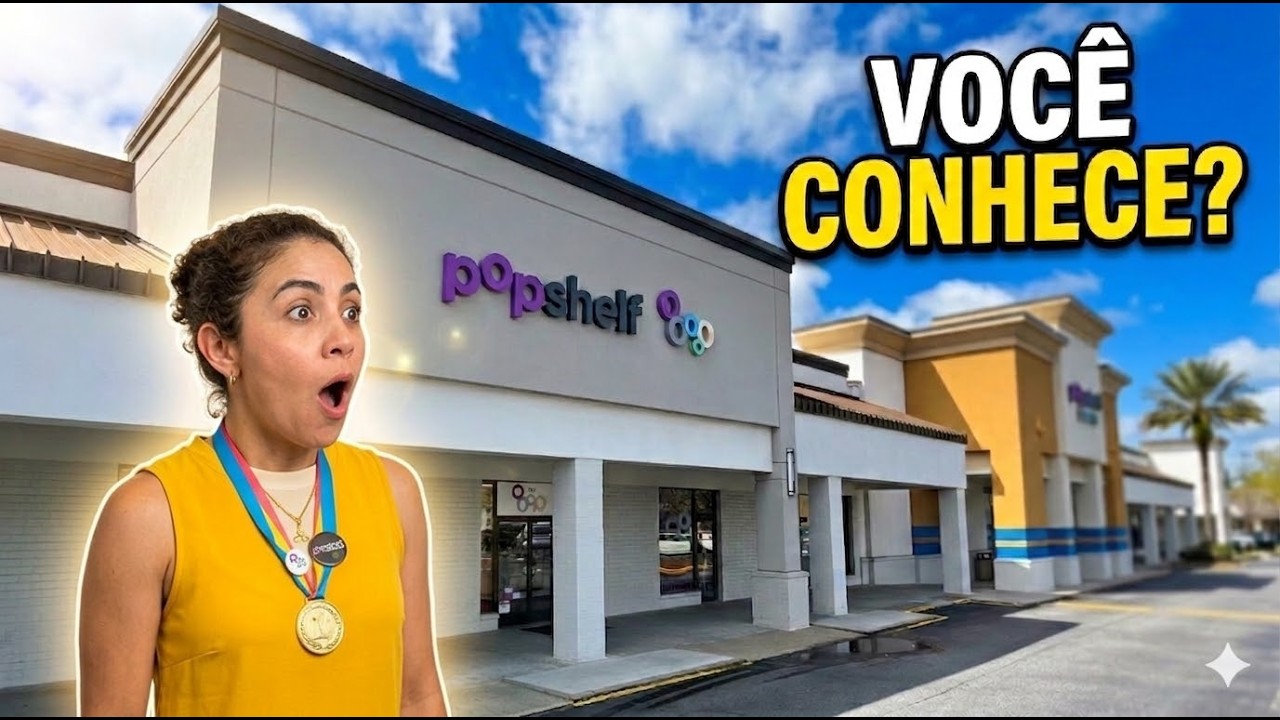 Essa loja em Orlando é um segredo escondido! PopShelf: A loja que quase ninguém conhece nos EUA