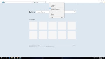 How to Enable Show tabs on separate row in Internet Explorer 11